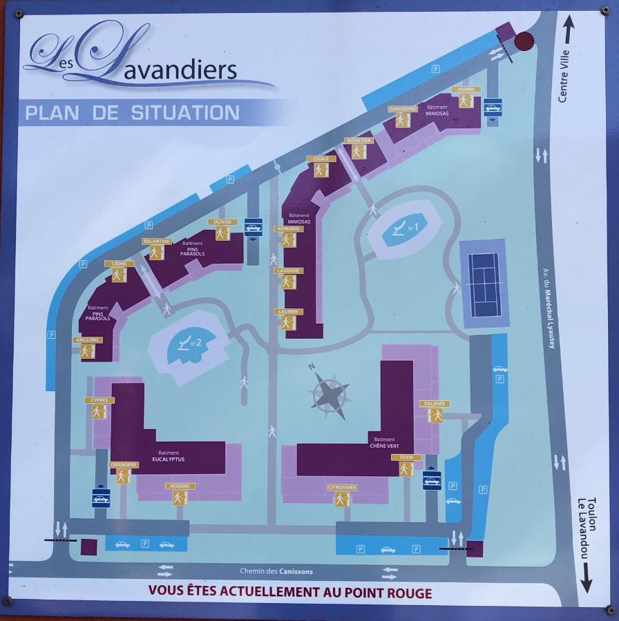 Le Noisetier Lägenhet Cavalaire-sur-Mer Exteriör bild